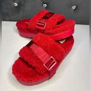 UGG Fluffita Platform Slippers
